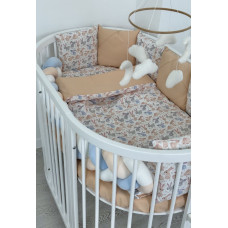 Ingvart Kokvilnas gultas veļas komplekts "Bunnies Peach"