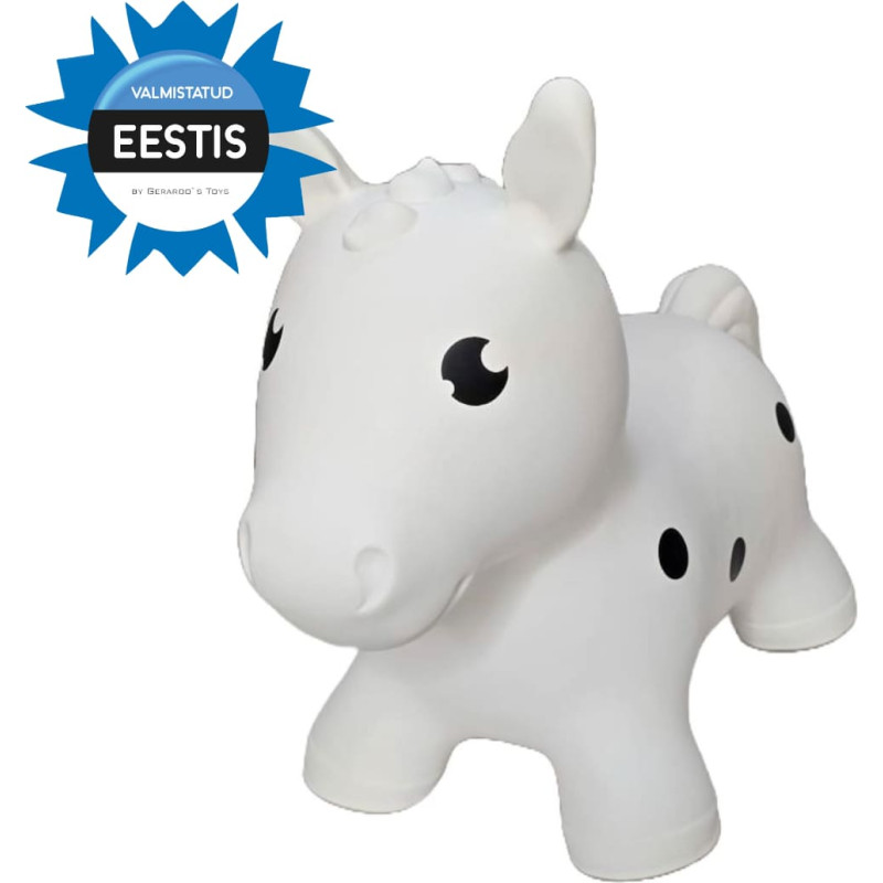 Gerardo's Toys Jumpy Прыгающая игрушка – лошадка, белая