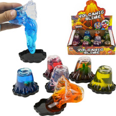 MASA MAGICZNA SLIME BROKATOWA WULKAN