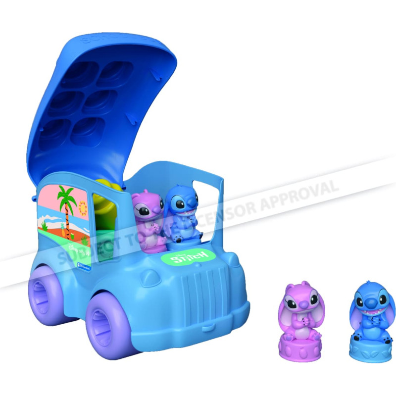 Clemmy CLEMENTONI CLEMMY  Disney Stitch bus, 17974