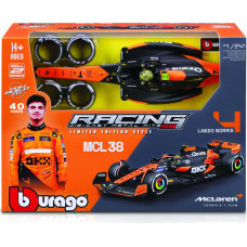 Bburago 1:24 assemble auto F1 McLaren MCL38, 18-28511