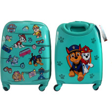 Nickelodeon Podr&oacute;ż PAW PATROL SUITCASE TURKUOISE 16