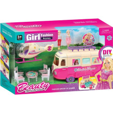 Nuku mängukomplekt buss ja kopter