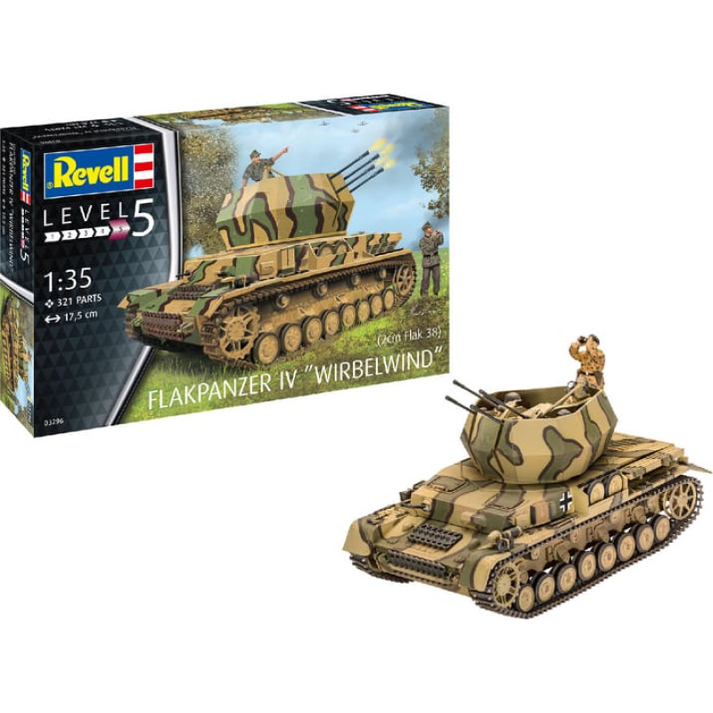 Revell H Flakpanzer IV Wirbelwind сборная модель &ndash; конструктор