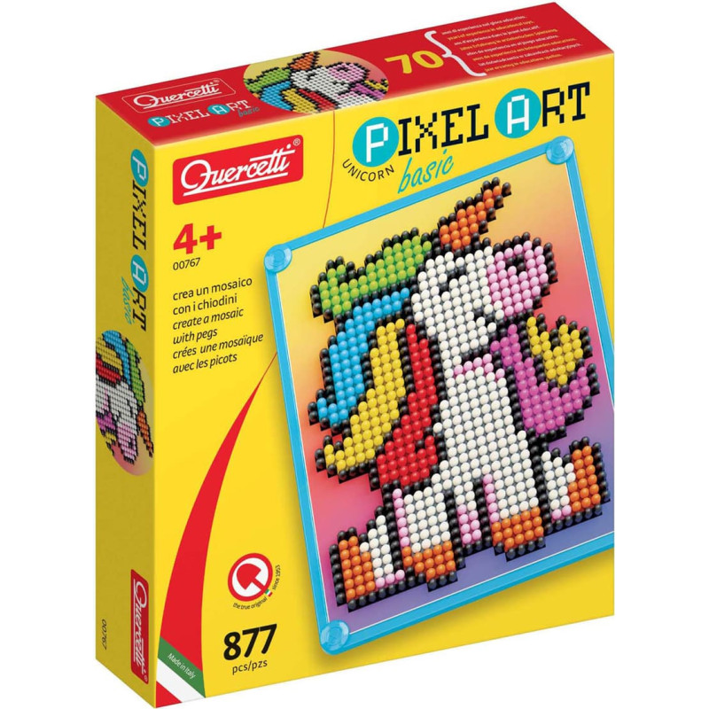 Quercetti Pixel Art: Basic Unicorn 4+ г.