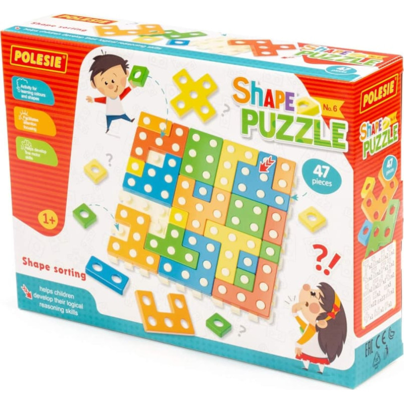 Polesie Обучающая игрушка Пазл 47 эл. 95985