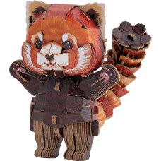 Makebug 3D Paper puzzle red panda, MB-D-0040