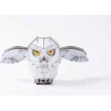 Makebug 3D Paper puzzle Snowy Owl, MB-B-0009