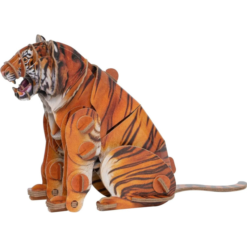 Makebug 3D Paper puzzle Siberian tiger, MB-D-0020