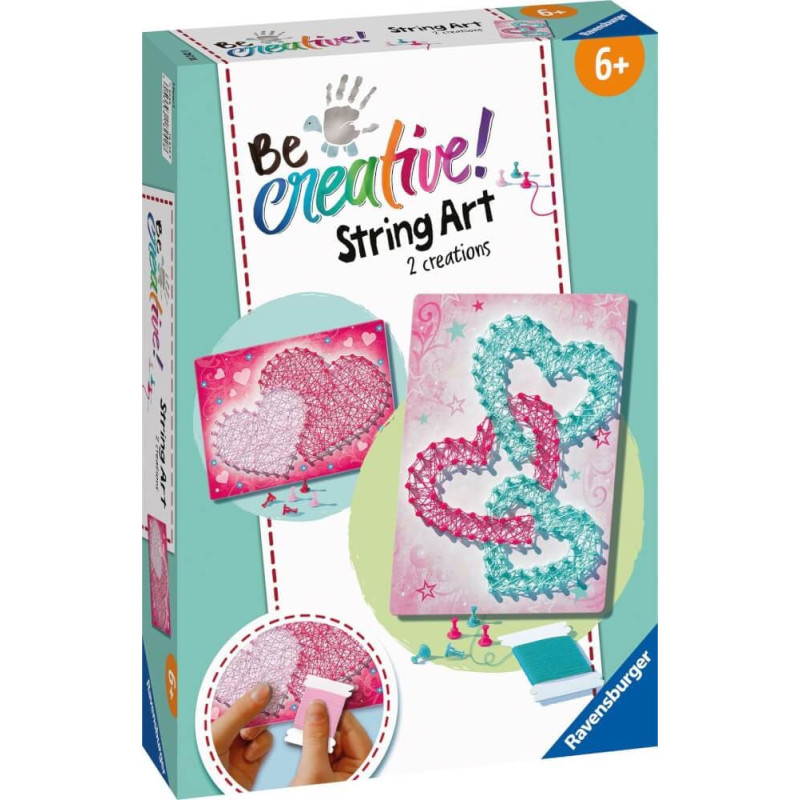 Ravensburger Рукоделие &ndash; BeCreative String Art: Сердечки