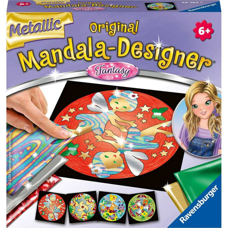 Ravensburger Mandala-Designer Оригинальная металлическая мандала: Фэнтези