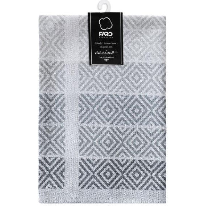 ŚCIERKA 40X60 ŻAKARDOWA CARINO 013 BAW.