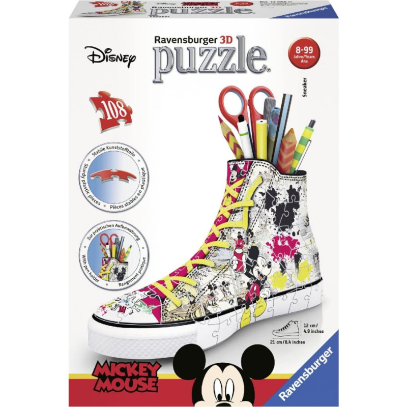 Ravensburger 3D пазл подставка-кед для карандашей Mickey Mouse