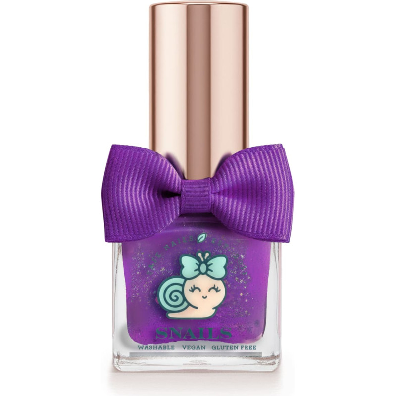 Snails washable nail polish, Sparkling Purple