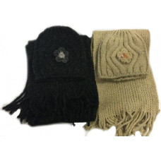 Pro-Han Cepure ar &scaron;alli 55/60 cm CZ-2716 (20% vilna!)-izpārdo&scaron;ana