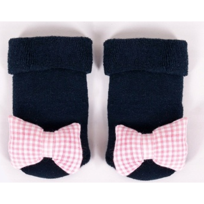 Yo Baby Zeķes frotē 3D SK-49 GIRL dark blue