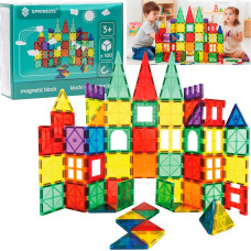 Springos Магнитный конструктор 100 элементов Springos KG0048