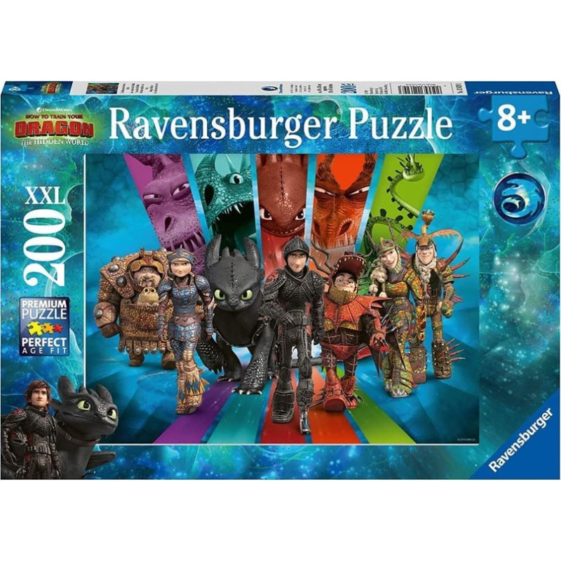 Ravensburger Пазл 200 элементов Как приручить дракона 3