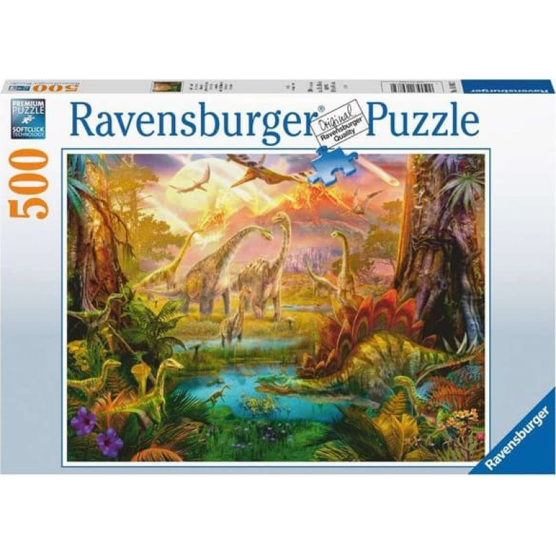 Ravensburger Пазл 500 Земля динозавров