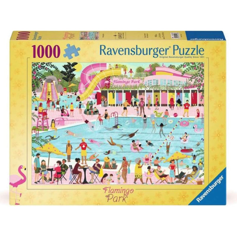 Ravensburger Пазл 1000 Парк фламинго