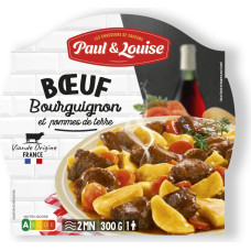 Paul&Louise Говядина по-бургундски в соусе из красного вина, 300 г