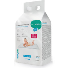 Babyono Гигиенические пеленки 40x60 см, 20 шт. + 2 бесплатно
