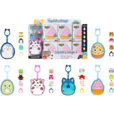 Squishmallows CLIP-A-LONGS брелок-сюрприз с фигурками, 2,5 cm
