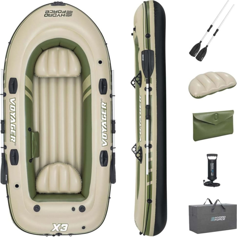 Bestway 65164 Dmuchany ponton Voyager X3 2.94m x 1.37m