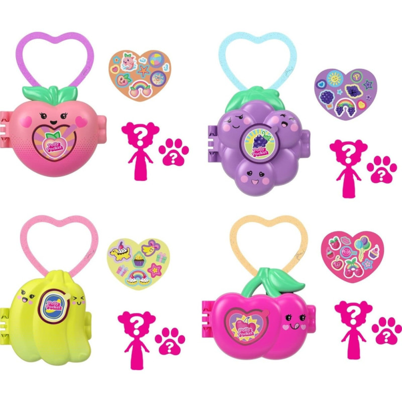 Polly Pocket Игровой набор Micro Fruit Surprise (4 вида), 1 шт.