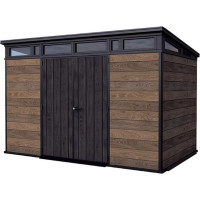 Keter Садовый сарай Deco Pent 11x7, ореховое дерево