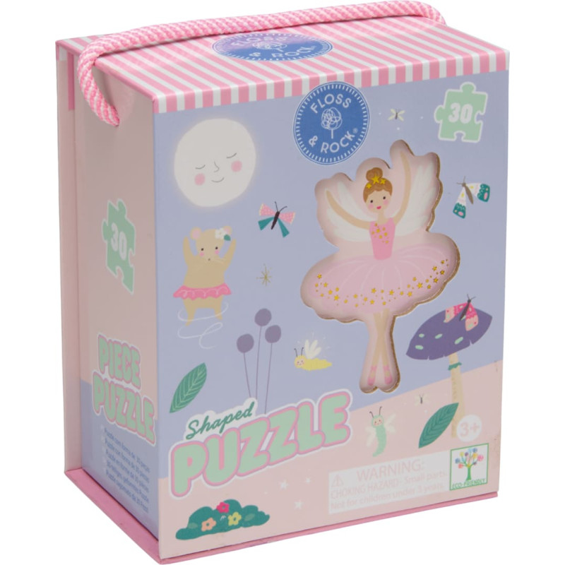 Floss & Rock Shaped Jigsaw Puzzle, Enchanted, 30 pcs.