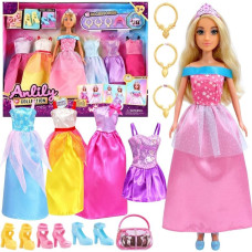 Woopie ROYAL Set of 5 Ball Gowns with Accessories and Doll
