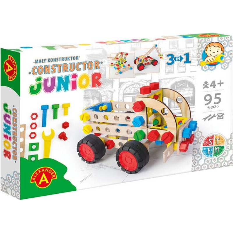 Alexander Деревянный конструктор &ndash; Грузовик 3-в-1
