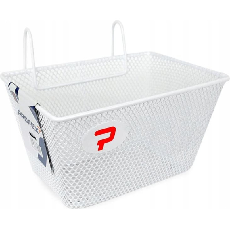 Profex Корзина на руль велосипеда 14x24x17 см белая