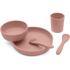 Feeding set 5 pcs Platinum Silicone Blush