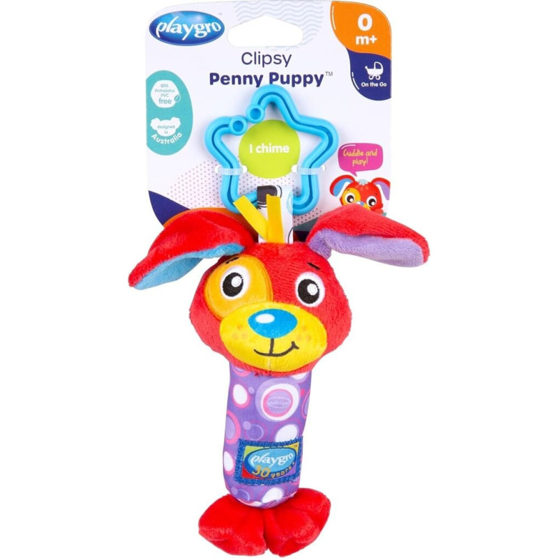 Playgro hanging toy Clipsy Penny Puppy, 0189043