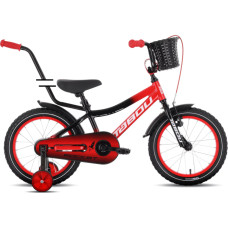 Tabou Детский велосипед TABOU Rocket Alu, 14 дюймов, черно-красный