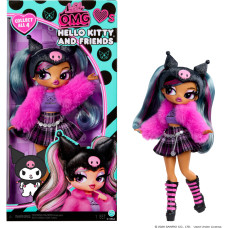 LOL L.O.L. Surprise O.M.G. Loves Hello Kitty & Friends Kuromi 249894-EUC