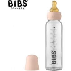 BIBS Детская бутылочка стеклянная 225ml Blush