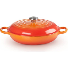 Le Creuset Чугунная неглубокая кастрюля 30 см / 3,5 л оранжевая