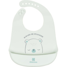 Silicone bib Bear With Me Mint