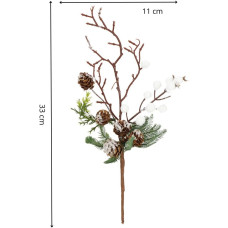 Springos Ziemassvētku rotājums 30 cm  CA1205