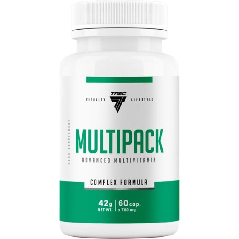 Trec Mineraalikompleks TREC MULTIPACK  60 kapslit