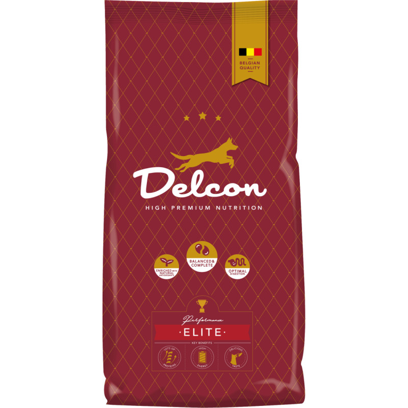 Delcon Food for active adult dogs ELITE / 3 kg