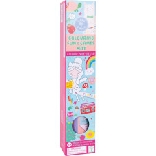 Floss & Rock Colouring Fun and Games Mat, Rainbow Fairy