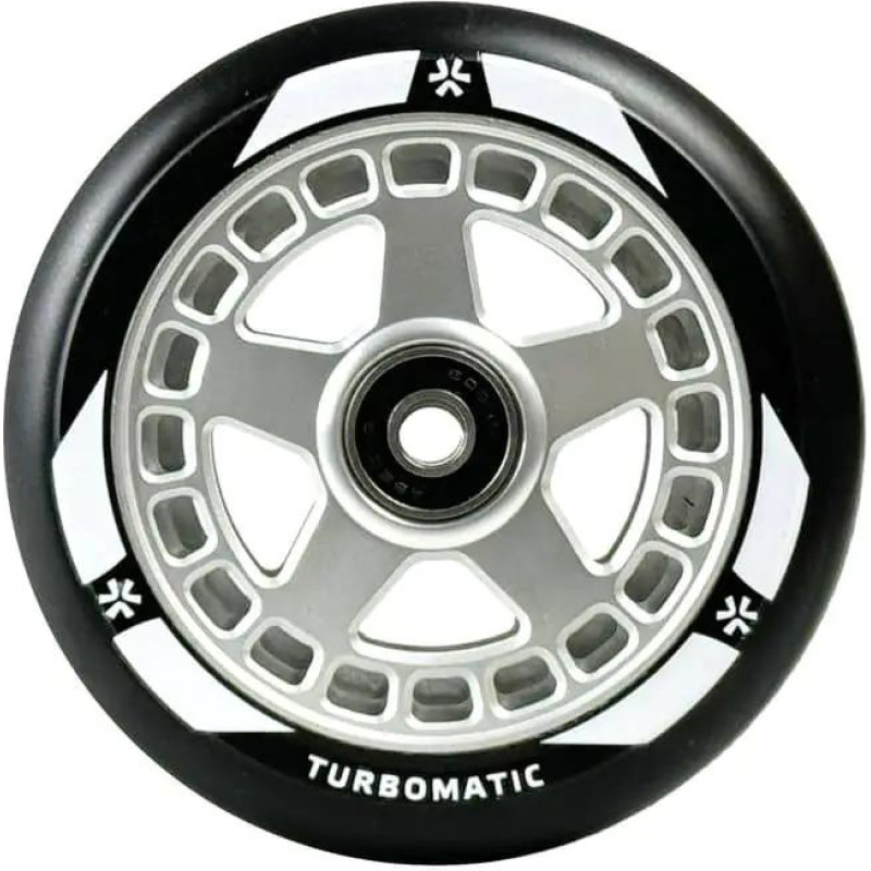 Tõukeratta ratas Union Turbomatic V2 Pro Scooter Wheel 110mm Black/Silver