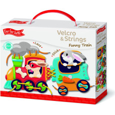 FAR FAR LAND velcro&strings игра на липучке Веселый поезд F-02926