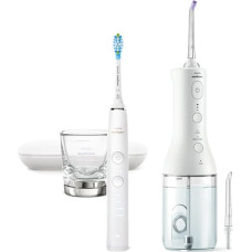 Philips Sonicare Cordless Power Flosser DiamondClean 9000 mutes dobuma irrigators, balts - HX3886/41