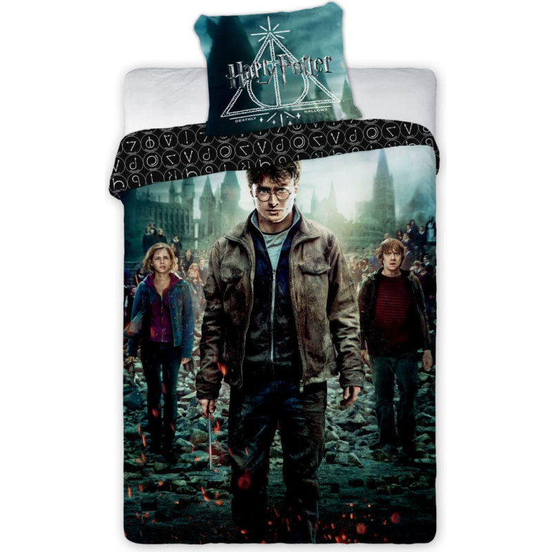 BEDDING SET HARRY POTTER NO 003 160X200+1X70X80 COTTON.