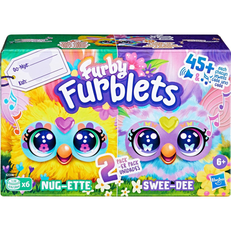 Furby Интрективный питомец Весенние Ферблиты 2шт 5 см